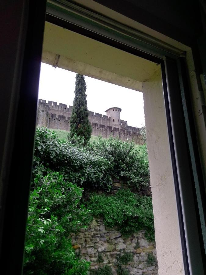 Les Chemins De La Cite Chambre Ou Appartement Carcassonne Exteriör bild