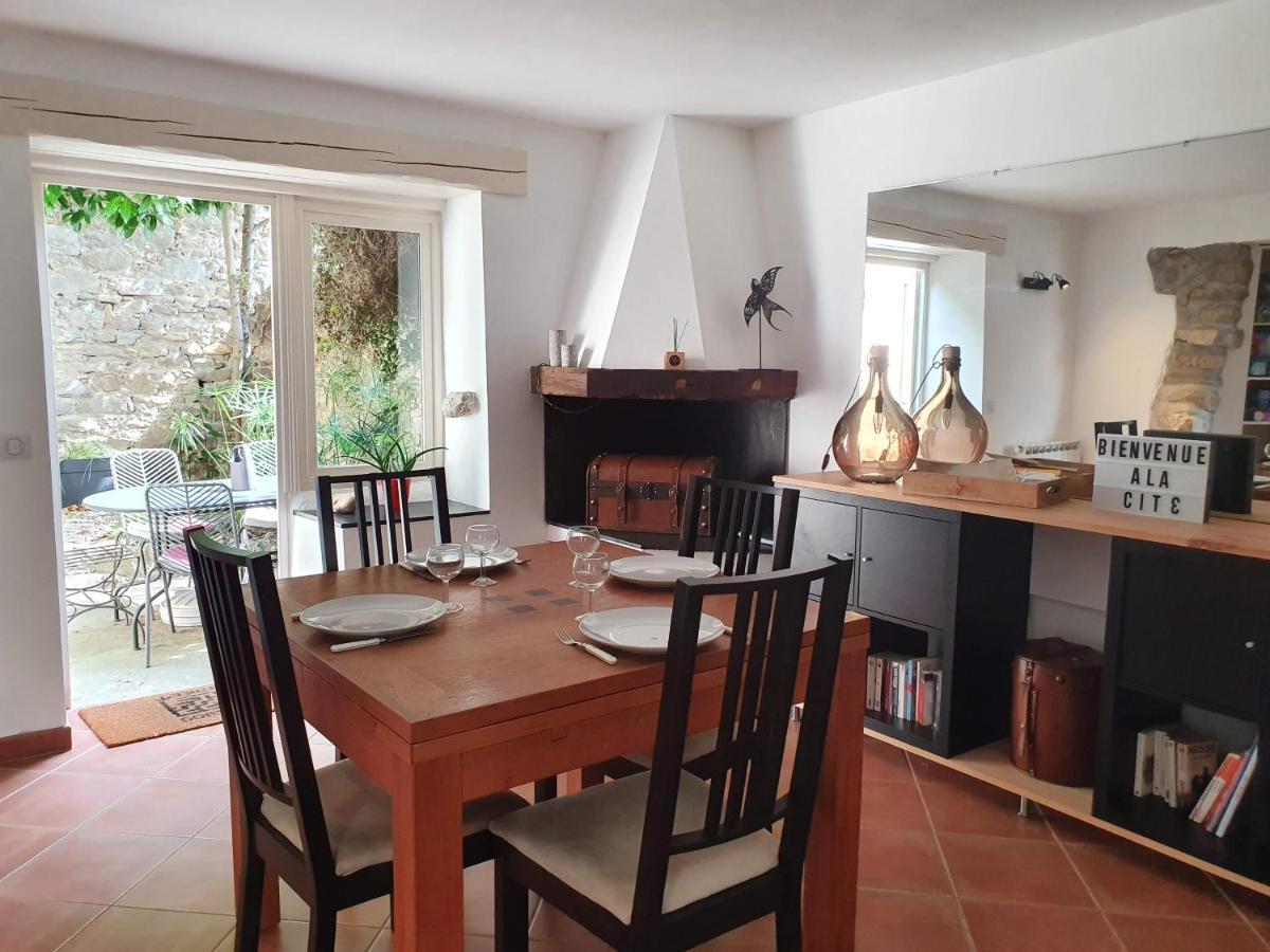 Les Chemins De La Cite Chambre Ou Appartement Carcassonne Exteriör bild